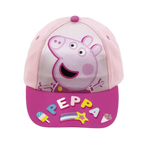 Gorra Peppa Pig rosa fuxia T48/51