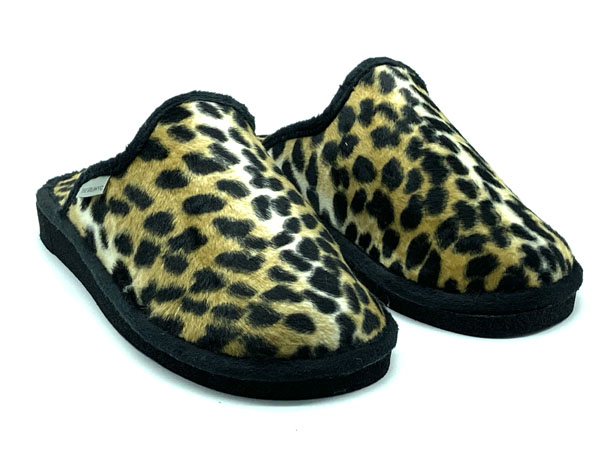 Zapatilla kindo 36/41 descalza leopardo piso pomed(antideslizante)