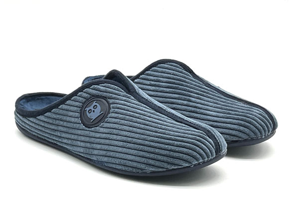 Zapatilla descalza Panon azul petroleo 40/46 Confort flex