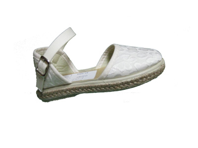 Producto 35-1001-VE VERONA ESPARTEÑA CRUDO 19/35(MERCEDITA BORDADO)