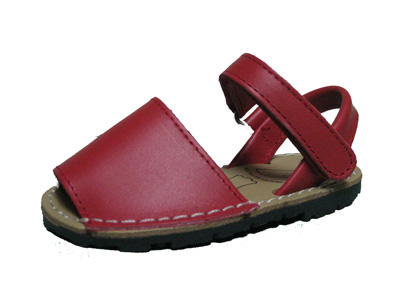 Producto 35-101 ibizenca rojo 20/27(ibizenca piel lisa)