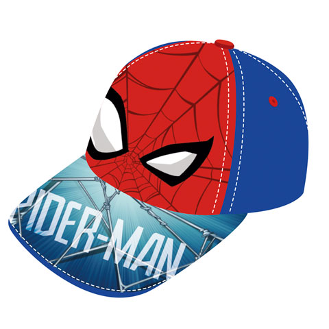 Producto 37-SM13503 AZUL(51/54)GORRA SPIDERMAN AZUL