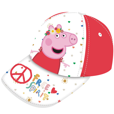 Artículo 37-PP13464(48/51GORRA PEPPA ROJO