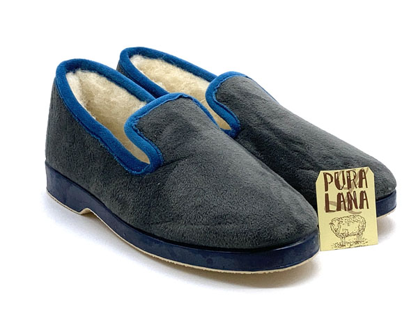 Producto 38-713 GRIS PETROLEO 35/41 SUAPEL BICOLOR CERRADA
