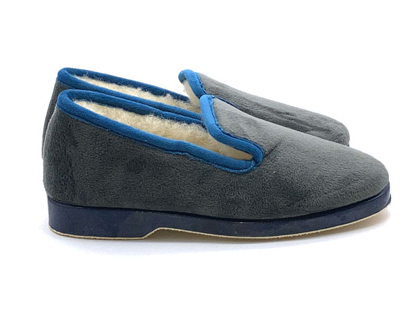 Producto 38-713 GRIS PETROLEO 35/41 SUAPEL BICOLOR CERRADA