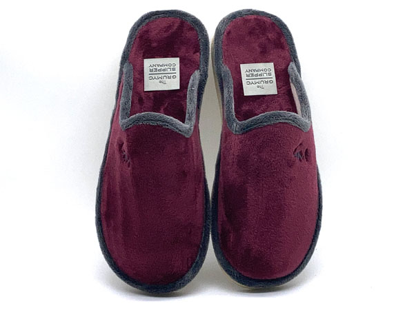 Producto 38-201 BURDEOS GRIS 36/41 SUAPEL BORDADO DESCALZA