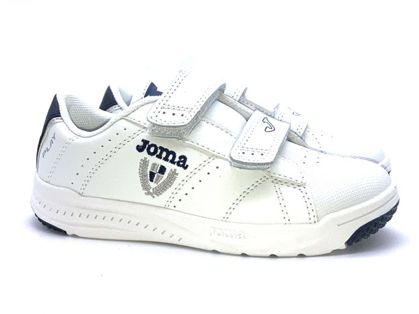 Producto Deportivo velcro blanco marino 22/40 Piel puntera reforzada