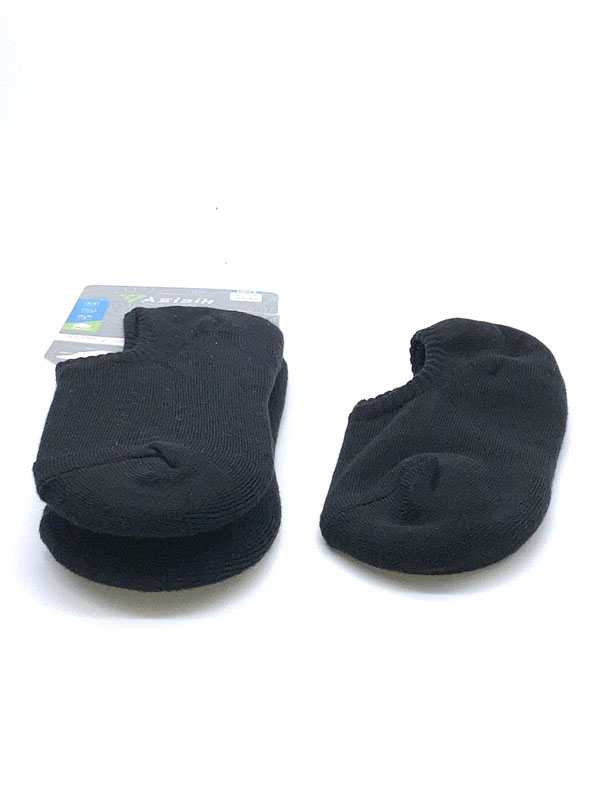 Producto 1-CALCETIN INVISIBLE GORDO NEGRO 3 PARES(39/42-43/46)
