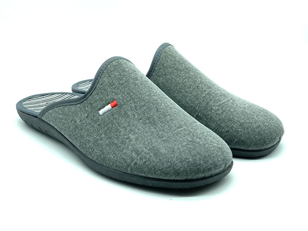 Producto Zapatilla Gredos gris descalza 39/46 Bordado
