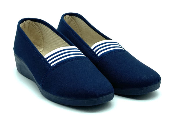 Producto Zapatilla calle elastico marino 35/41 cuña 3,00cm