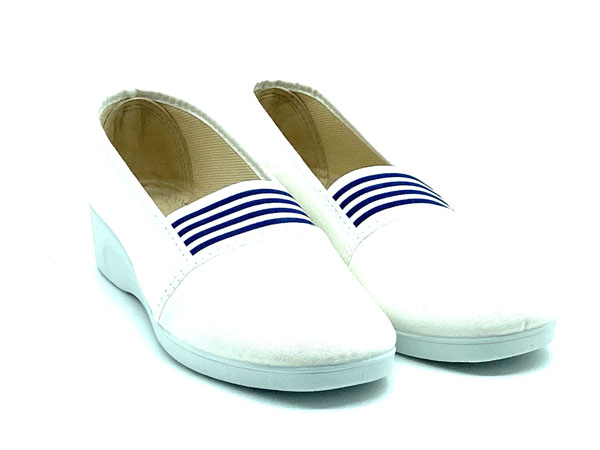 Producto Zapatilla calle elastico blanco 35/41 cuña 3,00cm