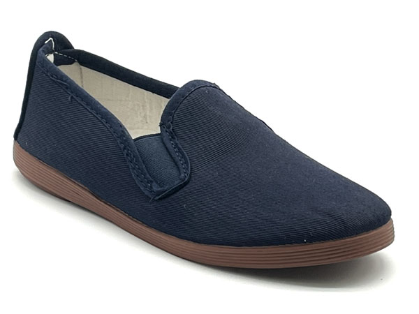 Producto Zapatilla infantil loneta marino 20/34 Kun fu elasticos