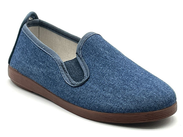 Producto Zapatilla infantil loneta tejano 20/34 Kun fu elasticos