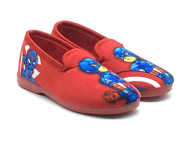 Producto Zapatilla copete rojo 27/35 Capitan america