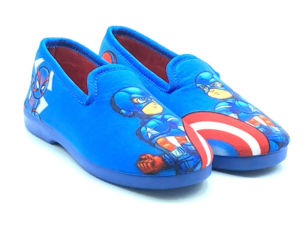 Producto Zapatilla copete azul 27/35 Capitan america