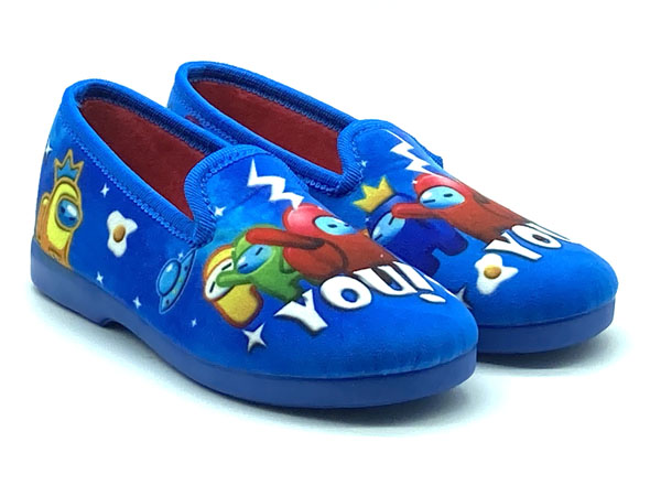 Producto Zapatilla copete azul 27/35 Among us