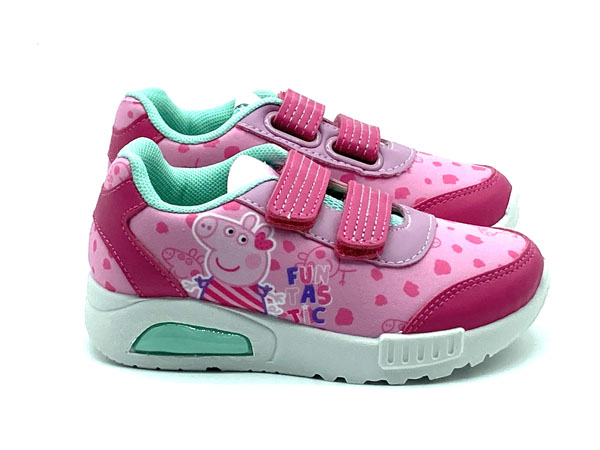 Producto 39-5108 FUXIA 24/29 PEPPA PIG LUCES VELCRO