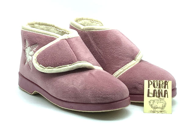 Producto Zapatilla bota suapel velcro maquillaje 35/41 piso flexible pura lana