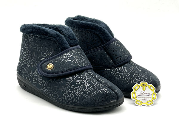 Producto Zapatilla bota licra ancho especial azul 35/41 velcro piso ultraflex