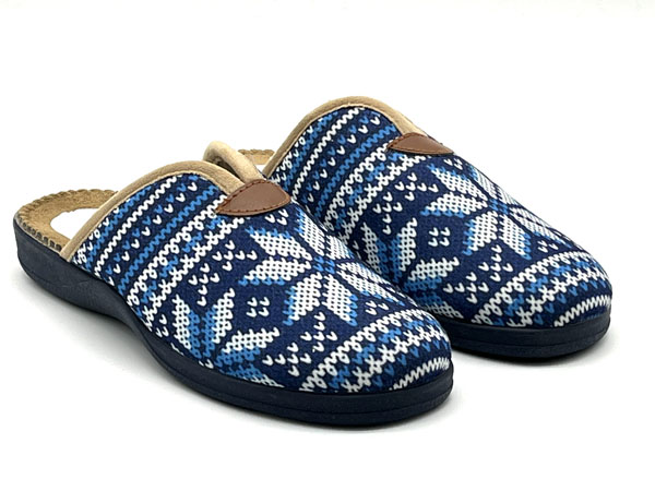 Producto Zapatilla descalza nordicos marino 36/41 Cuña anatomíca 2,8cm
