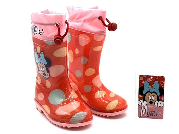 Producto Bota de agua Minnie 24/25-32/33 Pvc cierre textil