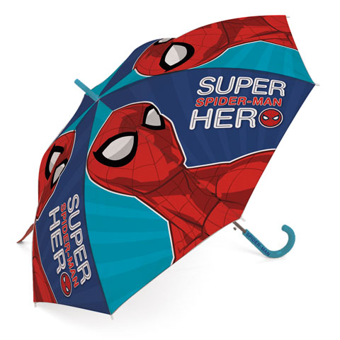 Producto Paraguas Spiderman m.azul poliester automatico t48