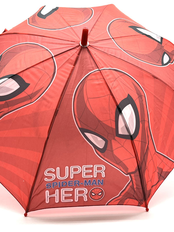 Producto Paraguas Spiderman m.rojo poliester automatico t48