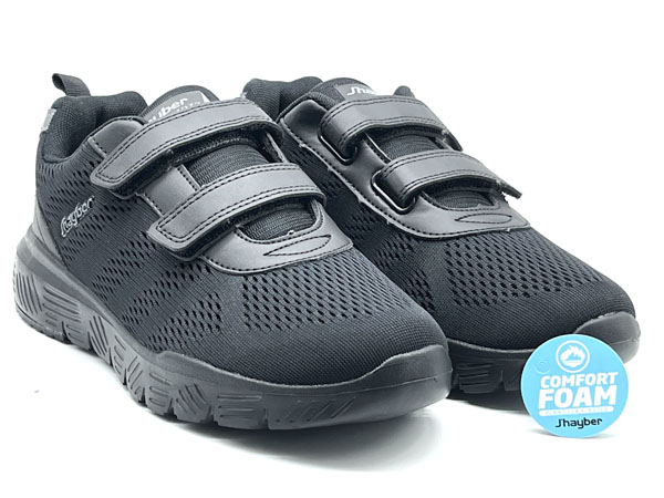 Producto Deportivo J,hayber Chelar velcro negro 36/41 Confort planta memory foam