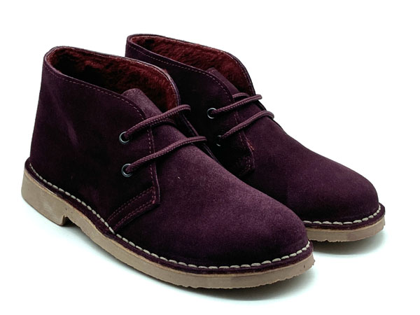 Producto Carapijos unixes burdeos velvet 35/46 Forro altono merinilla piso caramelo