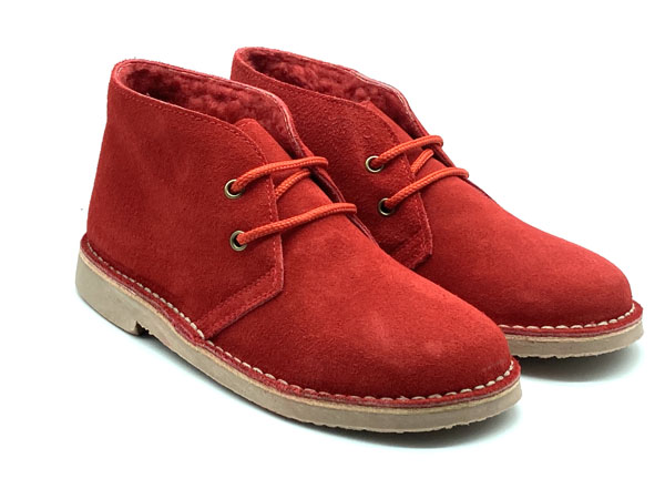 Producto Carapijos unixes rojo 35/46 Forro altono merinilla piso caramelo