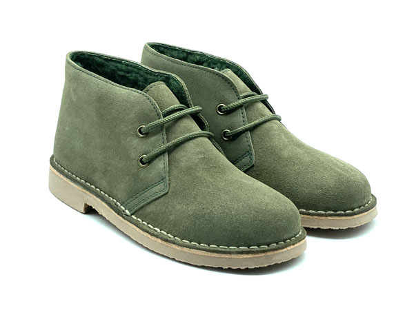 Producto Carapijos unixes verde kaki 35/46 Forro altono merinilla piso caramelo