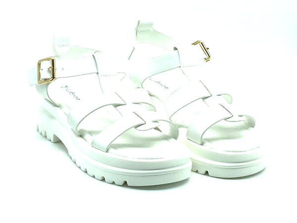 Producto Sandalia romana hebilla blanco 36/41 ultra ligera