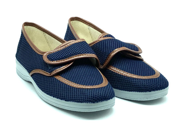 Producto Zapatilla calle velcro marino 39/45 Algodón rejilla