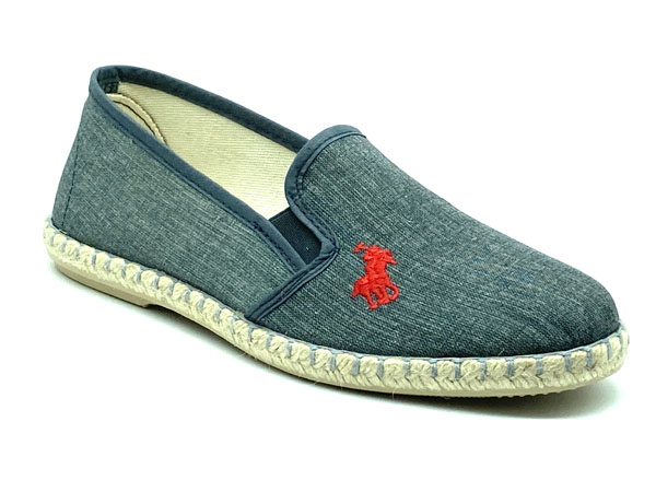Producto Zapatilla calle bordado elasticos gris 40/45 Loneta piso yute