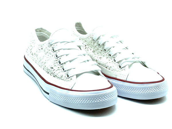 Producto Zapatilla basket lona puntilla 36/41 blanco