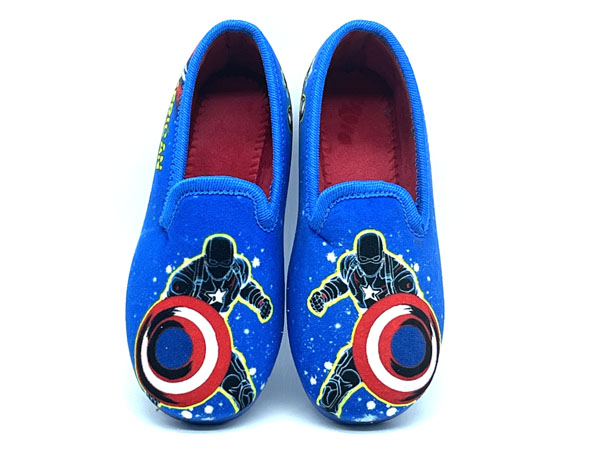 Producto Zapatilla Copete azulón 28/35 Capitan America S.Heroes
