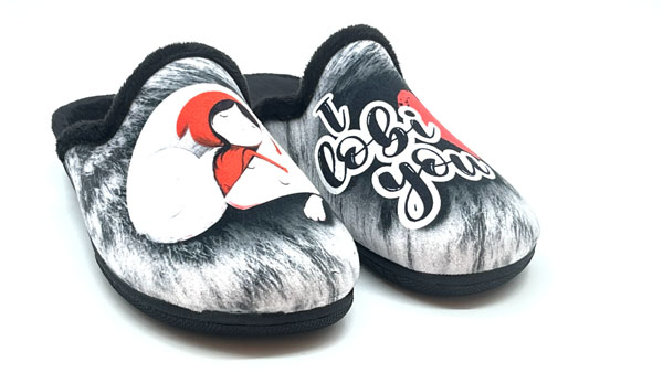 Producto Zapatilla descalza negro 35/41 Anatomica Relax estampado
