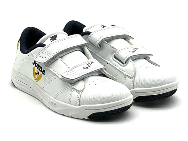 Producto Deportivo velcro blanco amarillo 22/40 Piel puntera reforzada