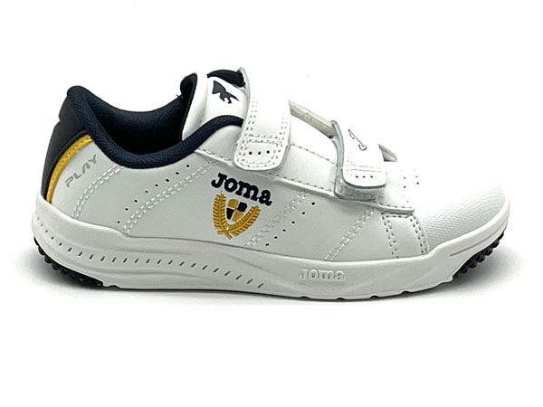 Producto Deportivo velcro blanco amarillo 22/40 Piel puntera reforzada
