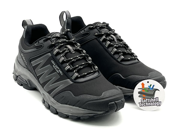 Producto Deportivo Montaña negro gris 40/46 Shoftshell piso Phylon