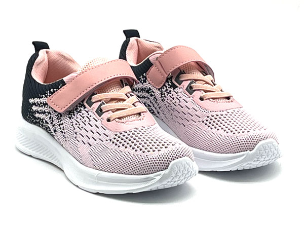 Producto Deportivo running velcro rosa marino 25/35 Cordón elastico ultraligero