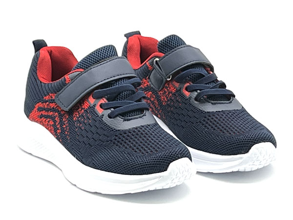 Producto Deportivo running velcro marino rojo 25/35 Cordón elastico