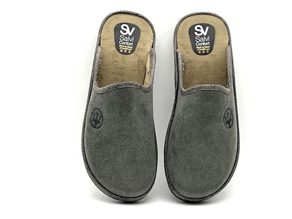 Producto Zapatilla descalza Triana gris bordado 40/46 Piso confort ultracomodas