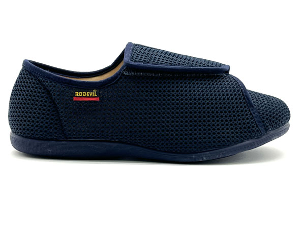 Producto Zapatilla anatomíca velcro marino 36/40 Rejilla foam transpirable adaptable