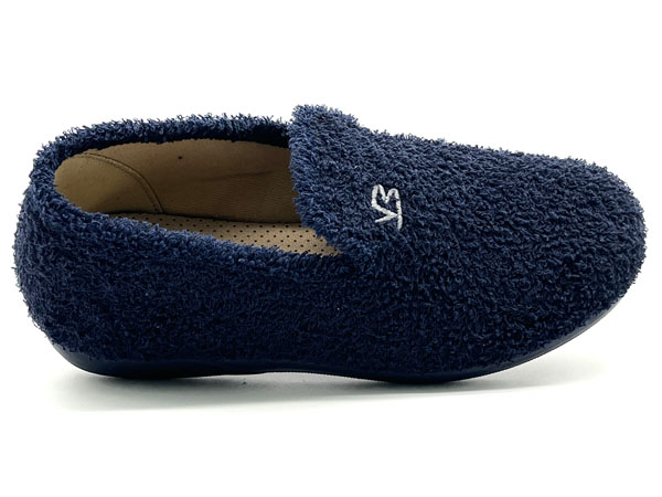 Producto Zapatilla copete rizo chic marino 39/46 Anatomíca piso flex