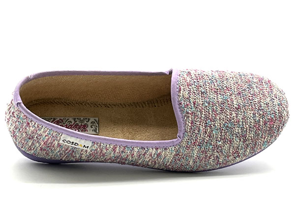 Producto Zapatilla Cerrada Rizo Farese lila 35/41 Piso ultraflex 