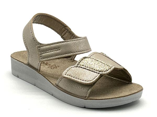 Producto Sandalia velcro brillos nature 28/35 Planta ultrarelax 
