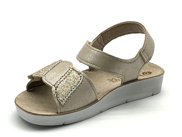Producto Sandalia velcro brillos nature 28/35 Planta ultrarelax 