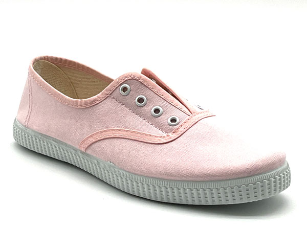 Producto Zapatilla loneta unisex rosa palo 35/46 Mod Victoria elastico