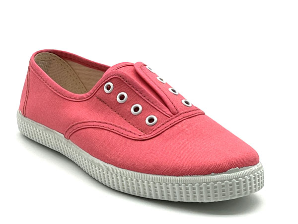 Producto Zapatilla loneta unisex coral 35/46 Mod Victoria elastico